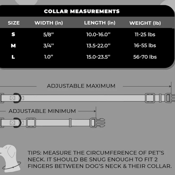 Perri's Pet Products ACDC Dog Collar - Picture 8 of 8